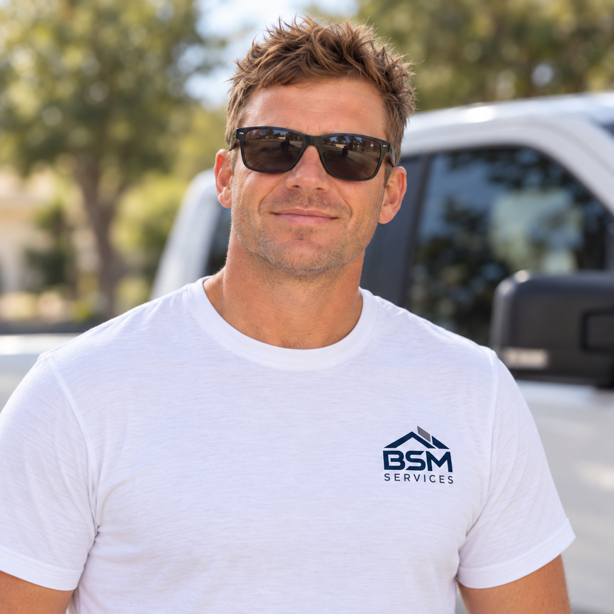 Brendan Mundy, co-owner of BSM Services & Roofing