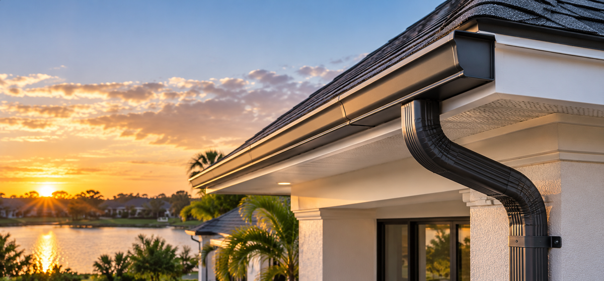 Gutter installation and repair in Central Florida