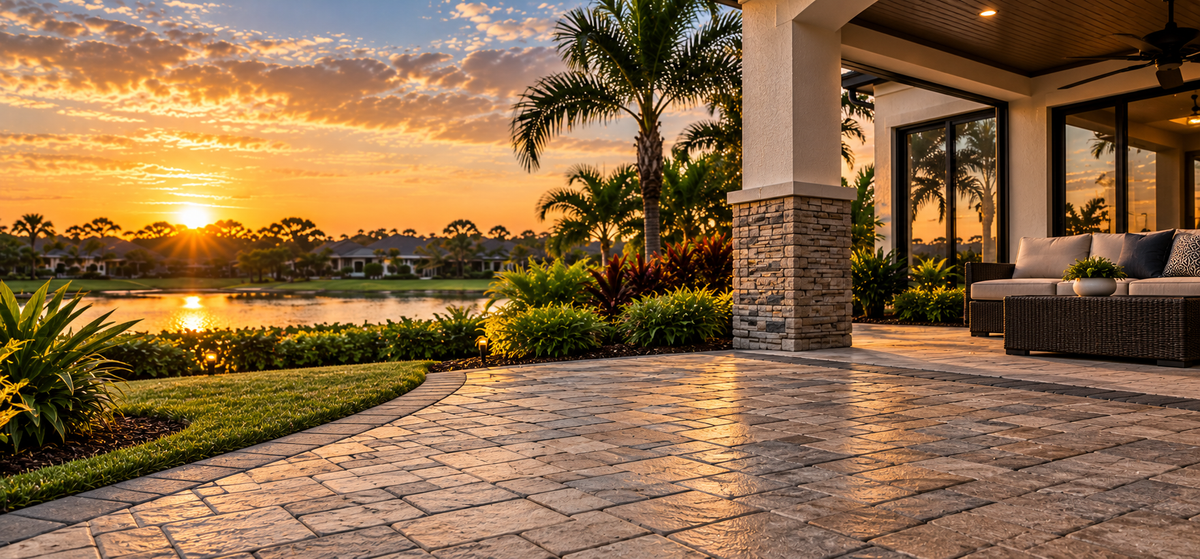 Paver repair in Central Florida