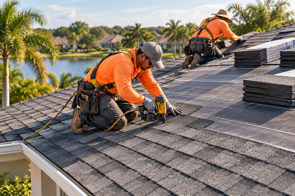 Roof replacement in Central Florida