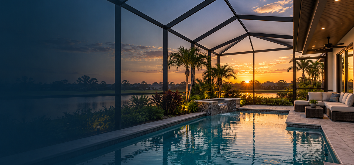 Screen replacement and new screen enclosures in Central Florida